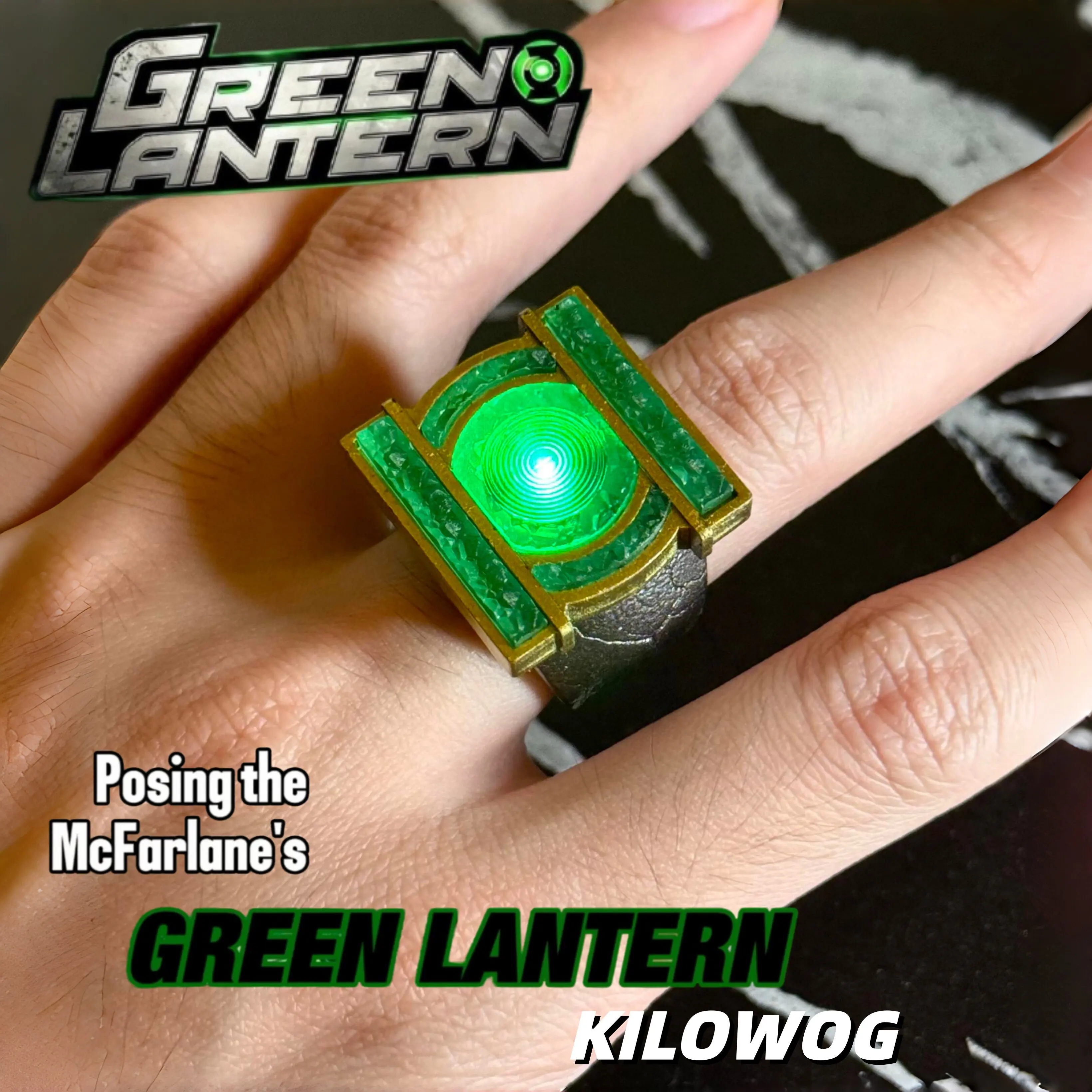 Cosplay Fire Prop - 【Dostępne w magazynie】Pierścień z motywem z