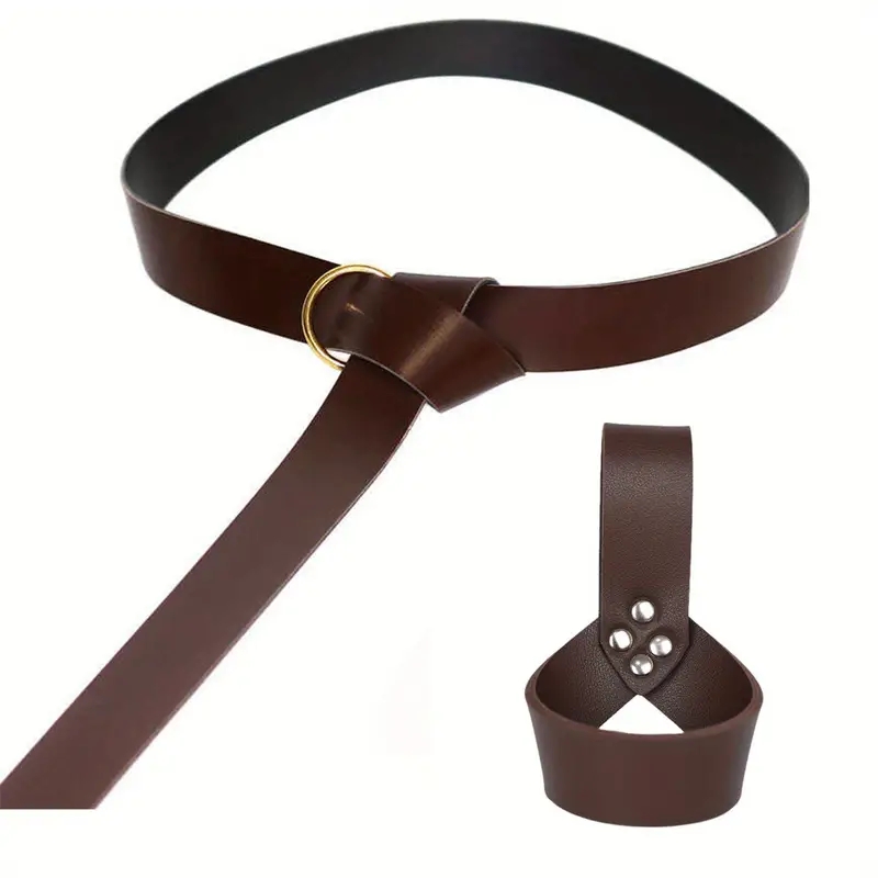 Skórzany pas w stylu retro Vik – Cosplay Prop Dagger recenzja i cena