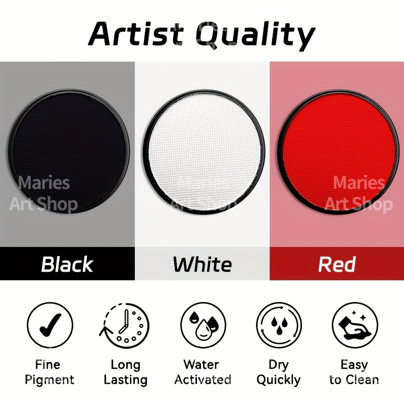 5 szt. Czarno-Biały Zestaw Far – Cosplay Prop Paint recenzja i cena